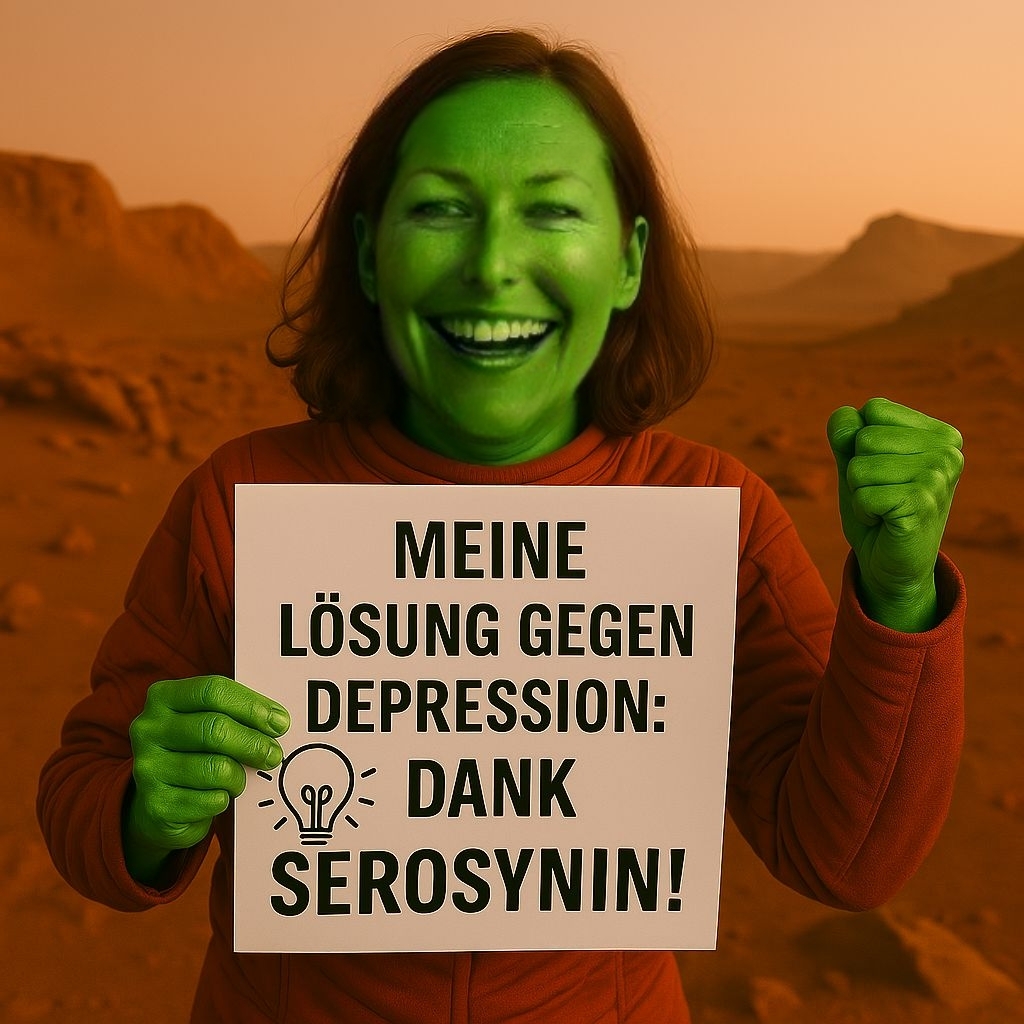 Die Serosynin Botschafterin